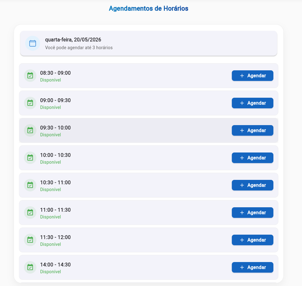 Agendamentos
